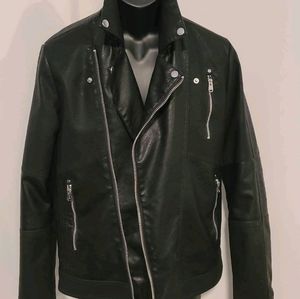 Mens leather jacket